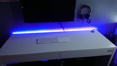 Desk with LED lighting | in Sunderland, Tyne and Wear | Gumtree