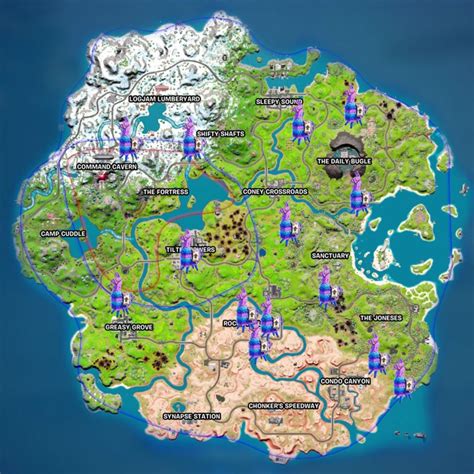 Fortnite Llama Best Locations, How To Eliminate A Fortnite Llama ...