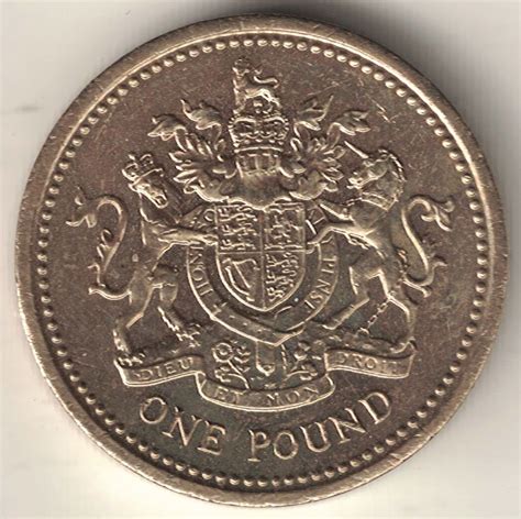 Old British Pound Coins