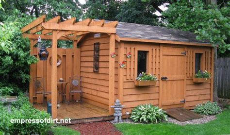 50 Garden Shed Ideas (With Pictures From Home Gardens) | Backyard sheds, Building a shed ...