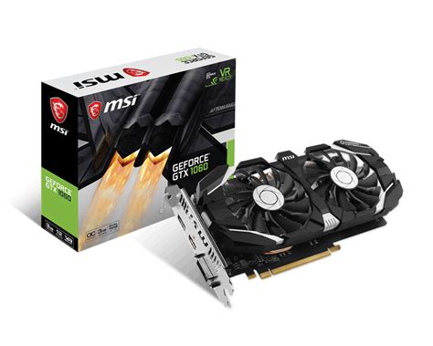 Specification GeForce GTX 1060 3GT OC | MSI Global - The Leading Brand ...