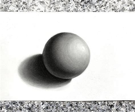 How to Shade a Sphere with Charcoal Pencils in 10 Steps