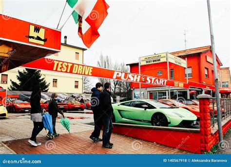 Maranello, Italy - 03 26 2013: View of the Streets of Maranello ...