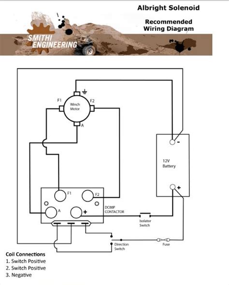 12V Winch Solenoid Wiring Diagram Collection