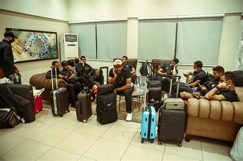 Al Ahly’s Delegation Leaves Al Hilal Stadium