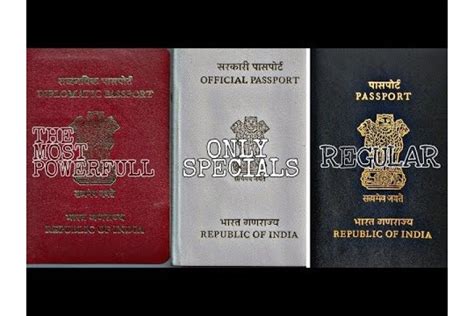 Three Types of Indian Passport?What are the Differences?