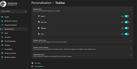 How to Personalize the Windows 11 Taskbar