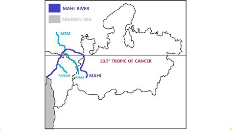 MAP : MAHI RIVER AND TRIBUTARIES - YouTube