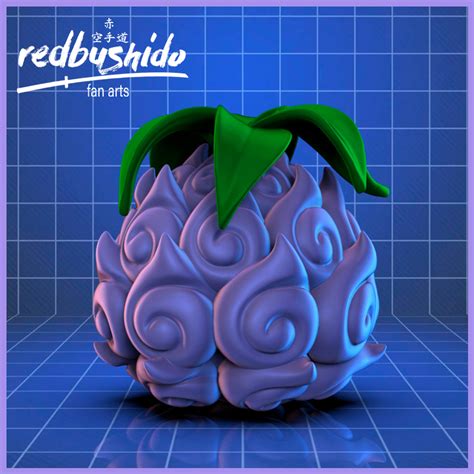 STL file AKUMA NO MI: YAMI YAMI NO MI. KUROHIGE DEVIL FRUIT.・3D printable design to download・Cults