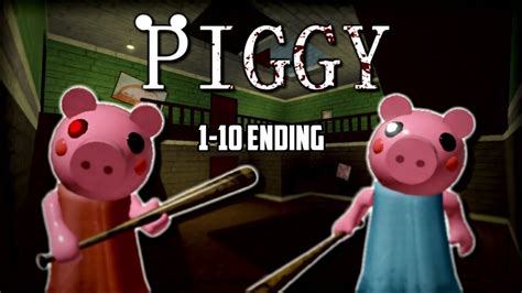 Piggy [ALPHA] - 10 Endings - Roblox | TussyGames - YouTube