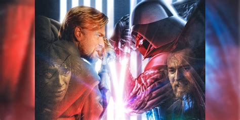 Obi-Wan Kenobi Show Art Imagines The Emotional Duel With Darth Vader