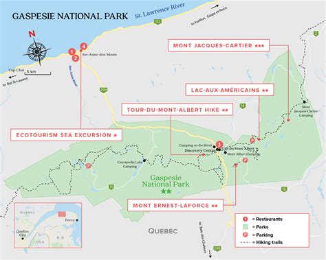 Gaspesie Park travel guide 2023 | Free PDF book to print