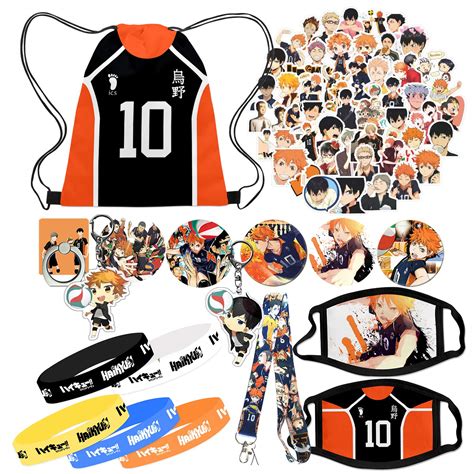 Buy Haikyuu Merch for Anime Fans Haikyuu Cosplay Merch - Haikyuu Drawstring Bag 2 Haikyuu Face ...