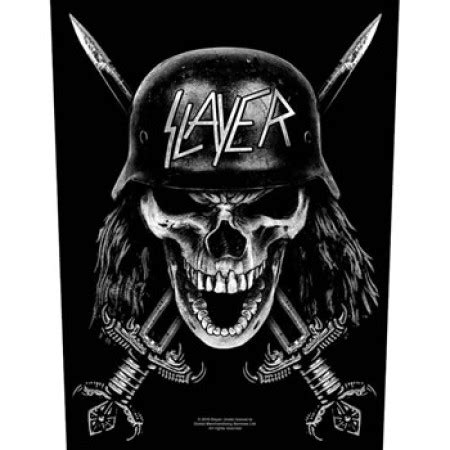 Wehrmacht skull from SLAYER | Band Merch | Rastilho