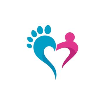 Foot Logo Template Vector Icon Art Podiatry Therapy Vector, Art ...