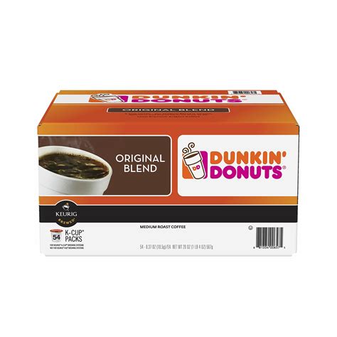 Dunkin Donuts Original Blend K-Cups, 54 ct. - BJ's Wholesale Club