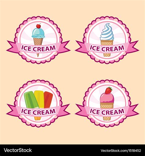 Ice Cream Label Template