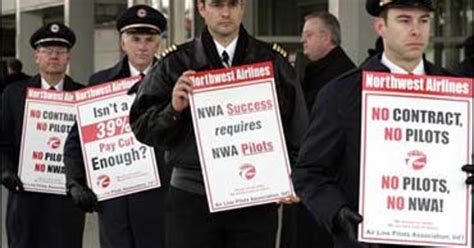 Northwest Pilots Authorize Strike - CBS News