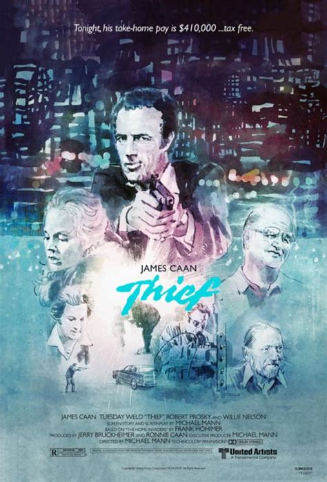 Poster with @midmarauder for “Thief” - 1981 by Michael Mann | Retro ...