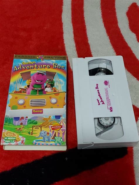 Barney - Barneys Adventure Bus (VHS, 1997) 45986020208 | eBay