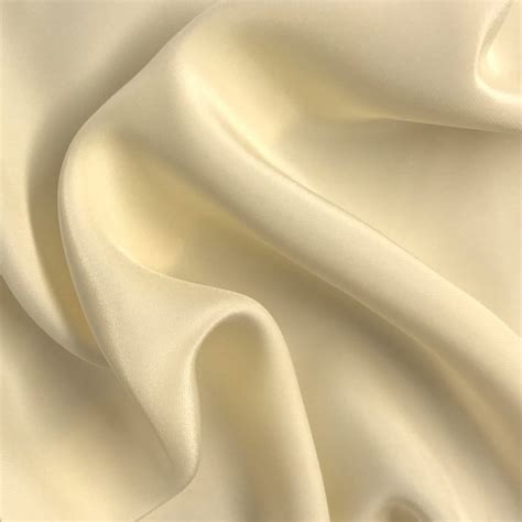 Beige Silk Charmeuse Fabric 100% Silk 18mm Solid 44 Wide Sold by the ...