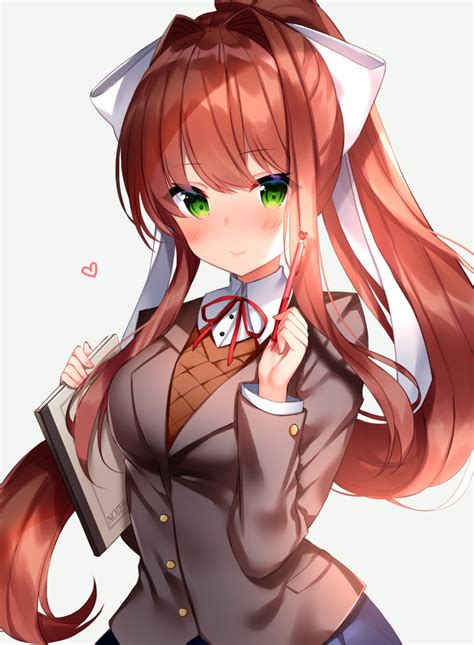 Monika (Doki Doki Literature Club!) Image #2915368 - Zerochan Anime Image Board