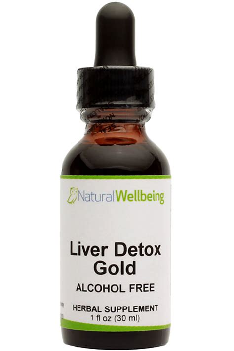 Liver Detox Gold (Alcohol-Free) - NaturalWellBeing.com