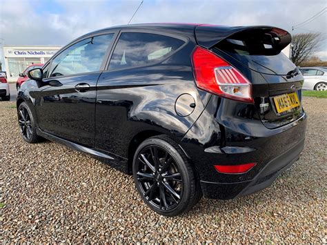 Used 2016 Ford Fiesta St-Line Black Edition For Sale in Cornwall (U11128) | Chris Nicholls ...