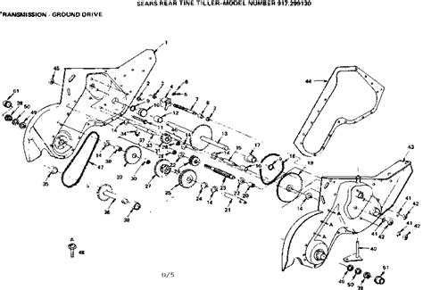 Craftsman Rototiller Parts Diagram - Wiring Diagram Pictures