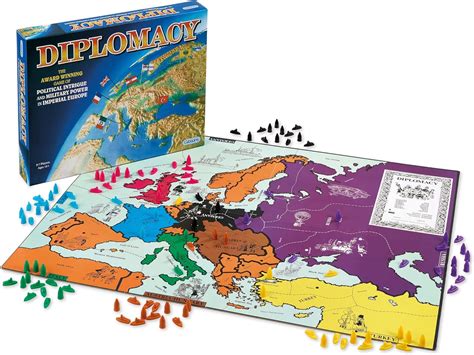 Gibson - Jeu de Société - Diplomacy - Langue: anglais: Amazon.fr: Jeux ...