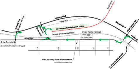 Boarding Locations | Niles Canyon Railway