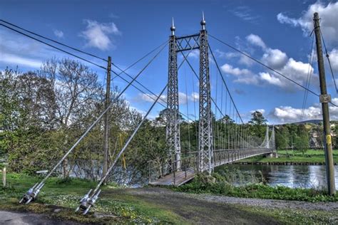 Victoria Bridge (Aberlour Suspension Bridge) - HistoricBridges.org