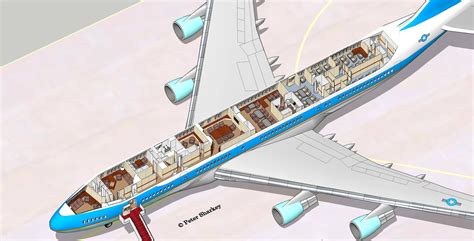 Airforce One. The official 747 plane of the President of The United States [4000x2000 ...