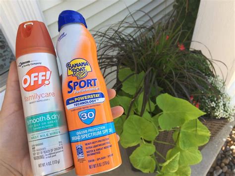 Banana Boat® SunComfort Sunscreen and OFF!® Insect Repellent are ...