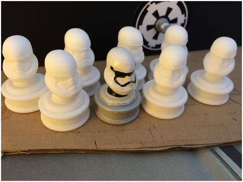 Star Wars 3D printed chess set - PRETTY THINGS