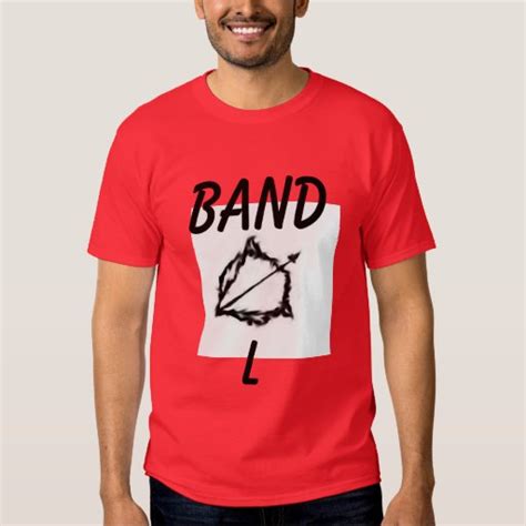 Red Band (Logo) L Shirt | Zazzle