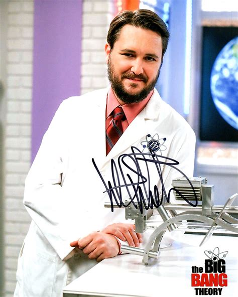 Wil Wheaton SIGNED photo: Big Bang Theory labcoat | Cards, Comics ...