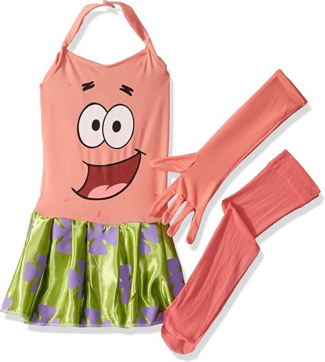 Amazon.com: SpongeBob Squarepants Girl's Patrick Costume, Small: Toys ...