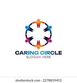 Circle People Logo Vector Design Stock Vector (Royalty Free) 2278819453 | Shutterstock