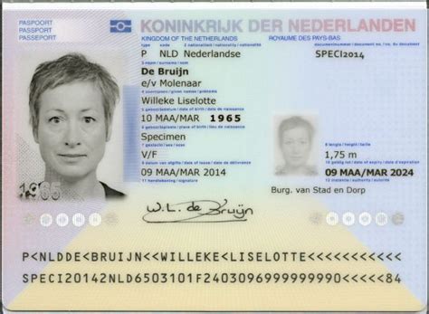 √ Netherlands Passport Number Example - Ds 160 What Is My Passport Book ...