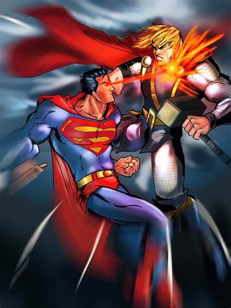 Superman vs Thor | DC vs Marvel Wiki | FANDOM powered by Wikia