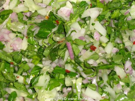 Fenugreek Salad - Fenugreek not Greek