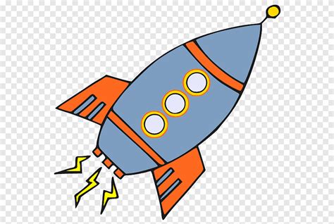 Cartoon Rocket, cartoon rocket, spacecraft, cartoon png | PNGEgg