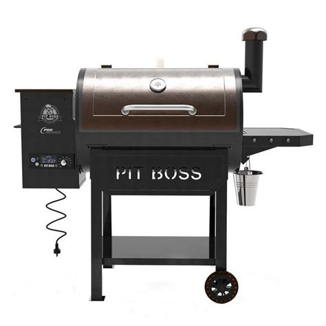 Pit Boss Pro Series 820-Sq In Black And Chestnut Pellet Grill Pb820ps1 ...