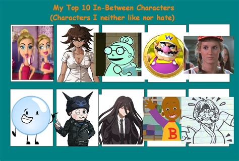 My top 10 neutral characters by EdgyVendetta20 on DeviantArt