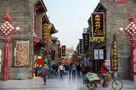 Ancient culture street, Tianjin, China, … – License image – 71400448 lookphotos