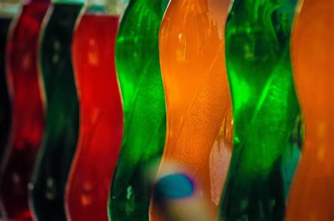 Free stock photo of bottles, color, juice