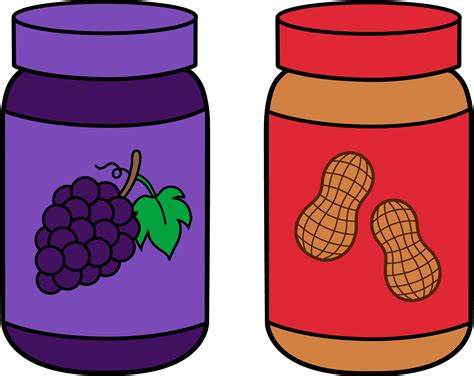 Peanut Butter And Jam Sandwich Clipart - ClipArt Best