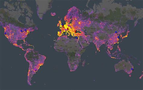 25 best Heat map images on Pinterest | Heat map, World maps and For the ...