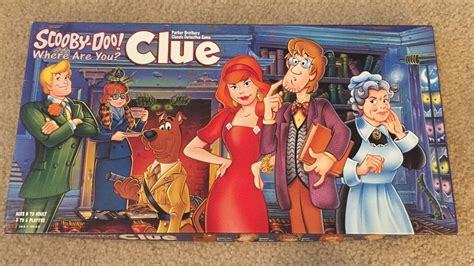 Scooby Doo Scooby-Doo Clue Board Game Parker Brothers | #1823510111